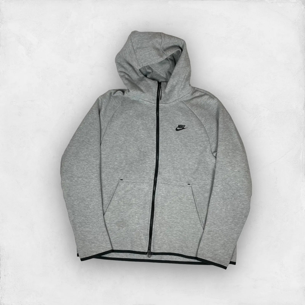 Nike Tech Fleece Hoodie - Heather Grey (2nd Season)2019 DeadStock